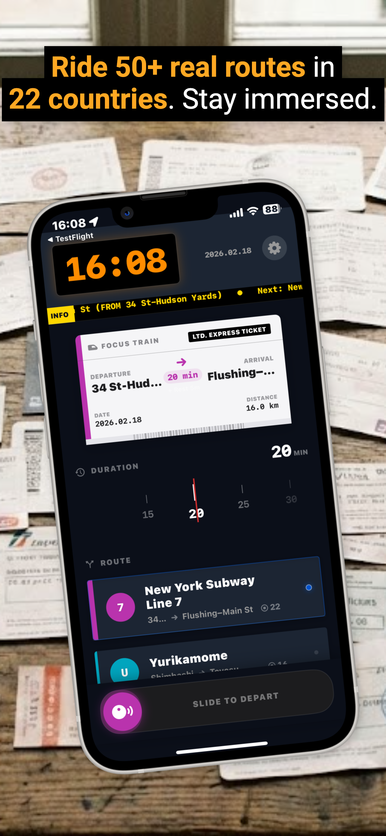 Route Selection and Progress